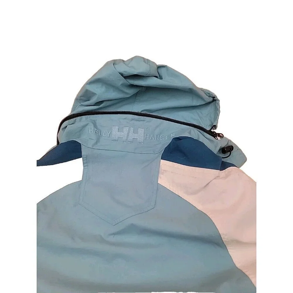 Helly Hanson Helly Tech Waterproof Jacket Size Small Blue - Picture 16 of 16